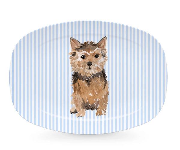 Best Friends Norfolk Terrier Platter
