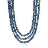 Berry & Bead Triple Strand Necklace | Ocean Jade