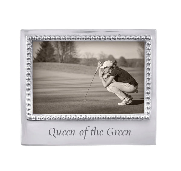 Queen Of The Green Beaded Frame | 4 x 6