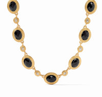 Tudor Stone Necklace | Obsidian Black