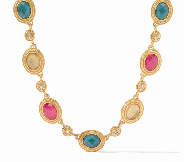 Tudor Stone Necklace | Iridescent Multi Color