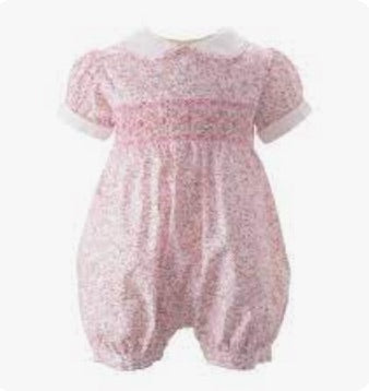 Ditsy Lawn Babysuit | 12m