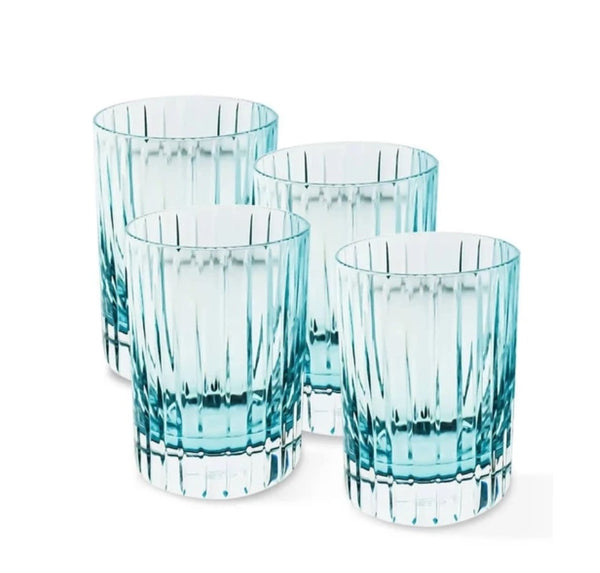 Harmonie Turquoise DOF Tumbler Set of 4 | Turquoise