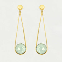 Ipanema Earring | Green Amethyst