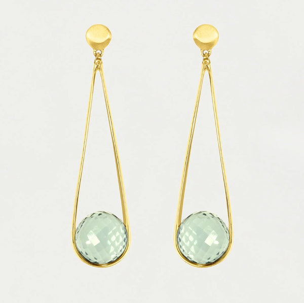 Ipanema Earring | Green Amethyst