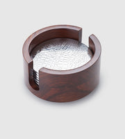 Kenya Wood 6 Coaster Set