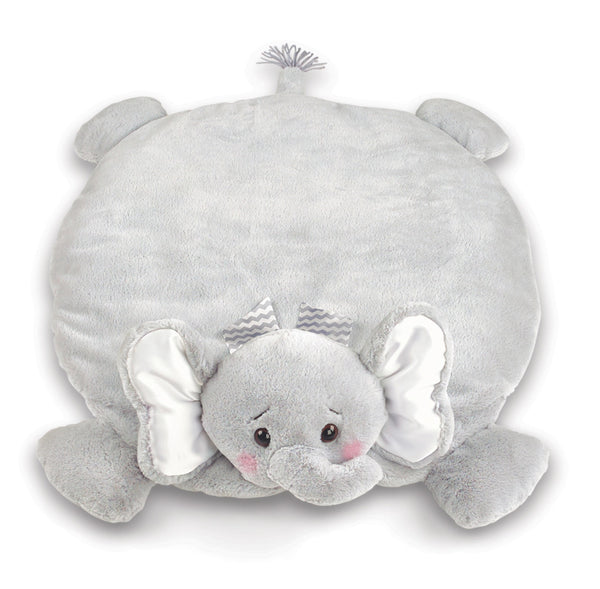 Lil'Sprout Gray Elephant Belly Blanket
