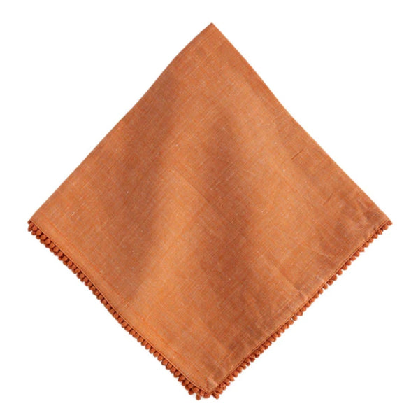 Berry Trim Napkin | Persimmon