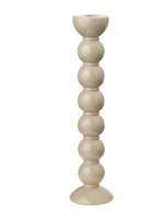 Extra Tall Bobbin Candle Stick | Cappuccino