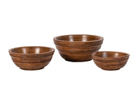 Bilbao Wood Nesting Bowls | Set of 3