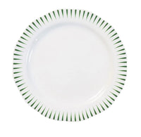 Sitio Dinner Plate Stripe | Basil