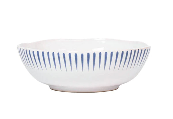 Sitio Coupe Bowl Stripe | Delft Blue