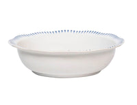 Sitio Serving Bowl Stripe | Delft Blue