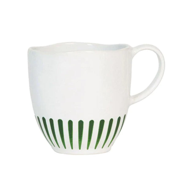 Sitio Mug Stripe | Basil