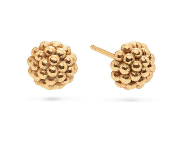 Berry Stud Earrings | Gold