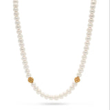 Berry Single Strand Necklace | Pearl