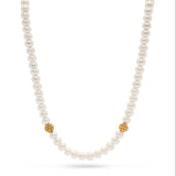 Berry Single Strand Necklace | Pearl