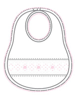 Lily & Lucas Smocked Bib | Pink