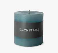 Aquamarine Pillar Candle