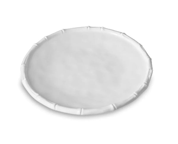 VIDA Bamboo 11" Dinner Plate | White