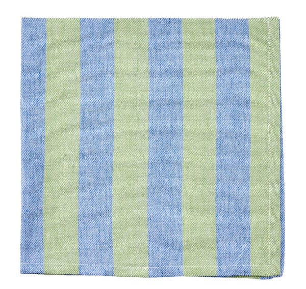 Palm Beach Striped Napkin | Denim