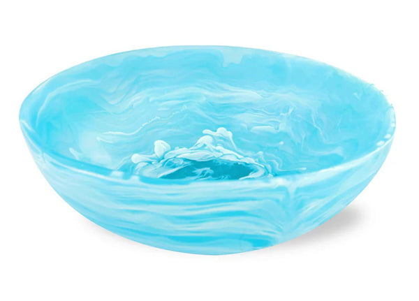 Wave Bowl Large | Aqua Swirl