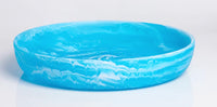 Round Platter Medium | Aqua Swirl