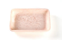 Rectangular Tray Small | Blush Swirl