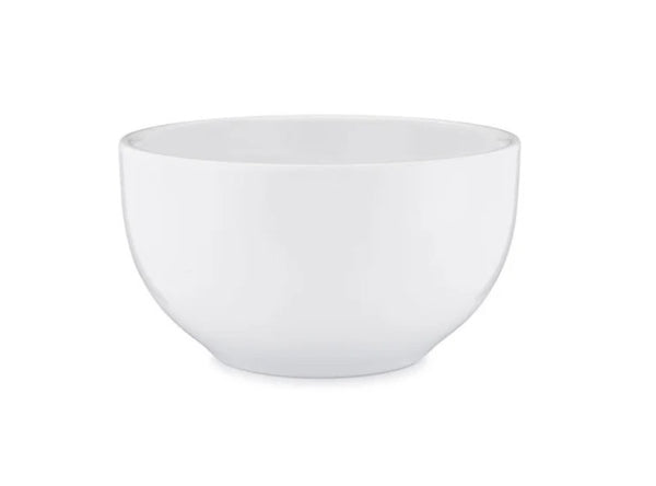 Diamond Melamine Round Cereal Bowl | White