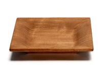 Small Grand Isle Wood Plate | Cherry