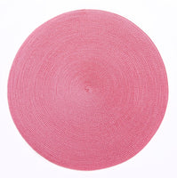 15" Round Linen Braid Placemat | Fiesta