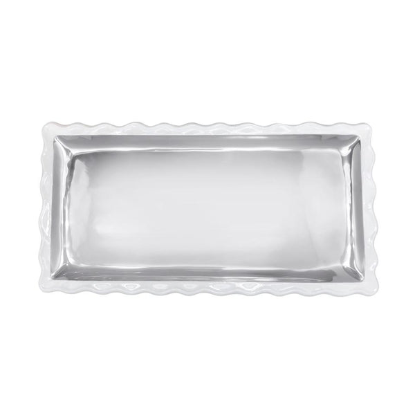 White Wavy Tray