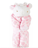 Lovie  Blankie Giraffe| Pink