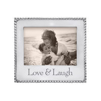 Love & Laugh Beaded 5x7 Frame