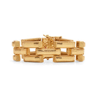 Pathway Link Bracelet Gold