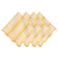 Cabana Stripe Napkin  | Sunshine