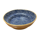 Tiered Punch Bowl | Crackle Cobalt
