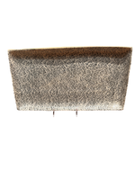 Small Stacking Rectangular Tray | Crackle Charcoal