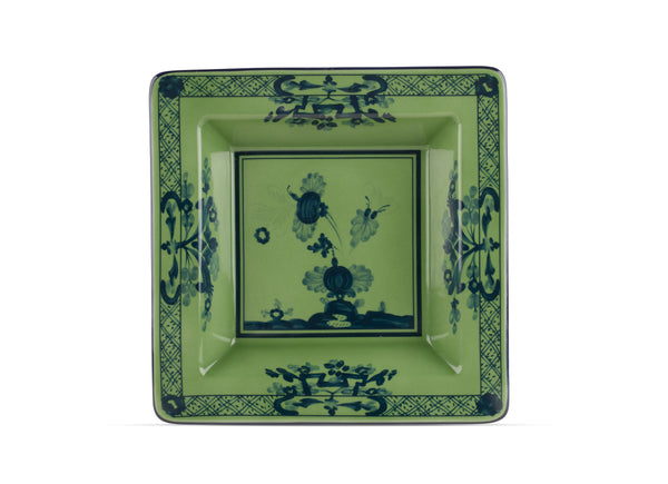 Oriente Italiano Square Change Tray Small | Malachite