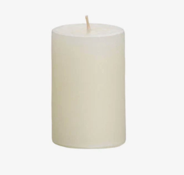 Ivory Pillar Candle | 3 x 6