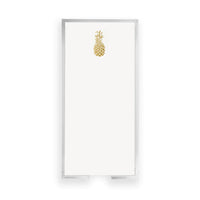 Buck Gold Foil Pineapple Notepad
