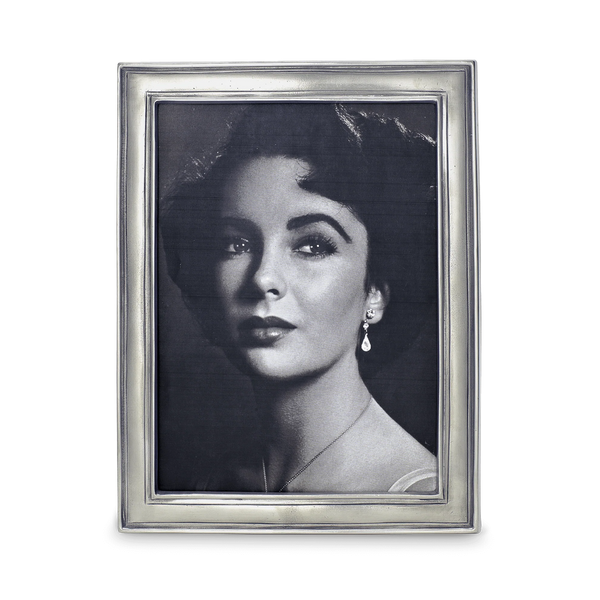 Lugano Rectangular Pewter 4x6 Frame