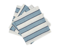 Apollo Stripe Napkin | Sky