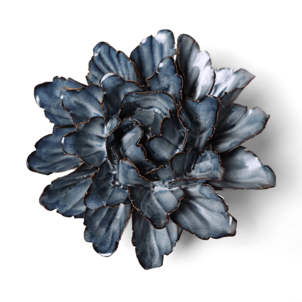 Japan Ceramic Flower Blue Tree Peony
