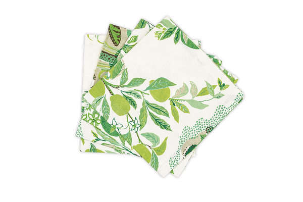 Citrus Garden Napkin | Grass