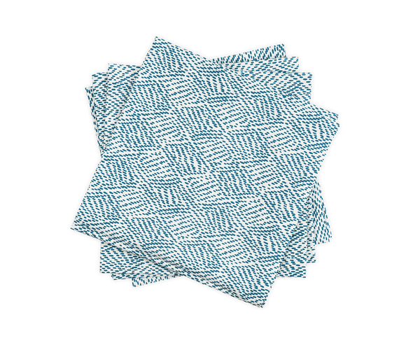 Duma Diamond Napkin | Blue