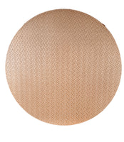 San Remo Round Placemat | Barley Brown Bread