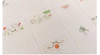 2026 Classic Desk Calendar w/Gold Easel