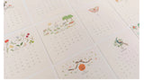 2026 Classic Desk Calendar w/Gold Easel