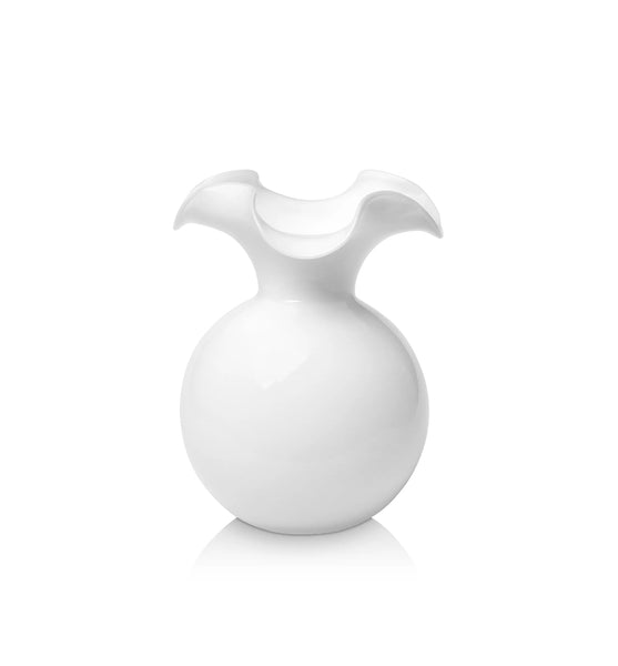 Hibiscus Glass Bud Vase